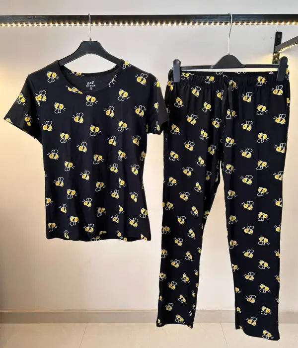 Honeybee Printed Pyjamas Set