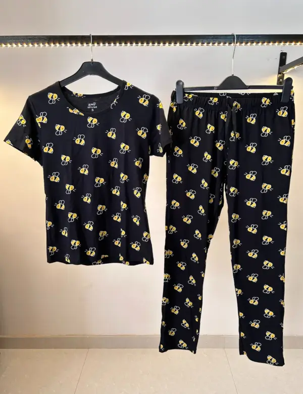 Honeybee Printed Pyjamas Set