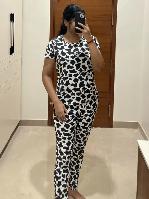 Cow Print Loungewear